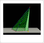 Let's create surfaces of three-dimensional figures by moving line segments!